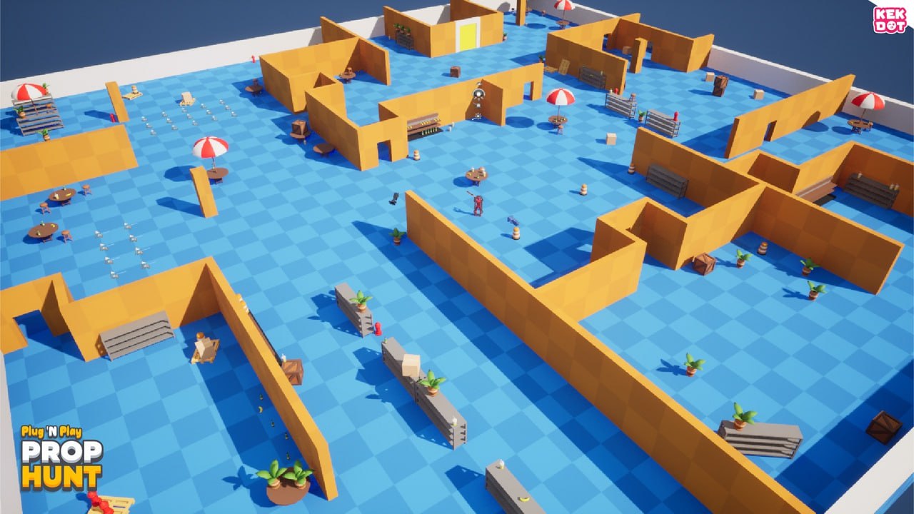 Prop Hunt - Multiplayer Blueprint Game Template - Hide and Seek 📱 - изображение 4